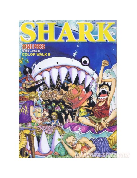 One piece color walk Lion 5 artbook