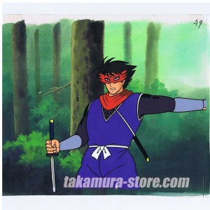 Ninja Akakage anime cel R583