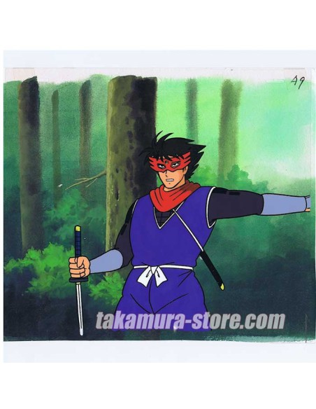 Ninja Akakage anime cel R583