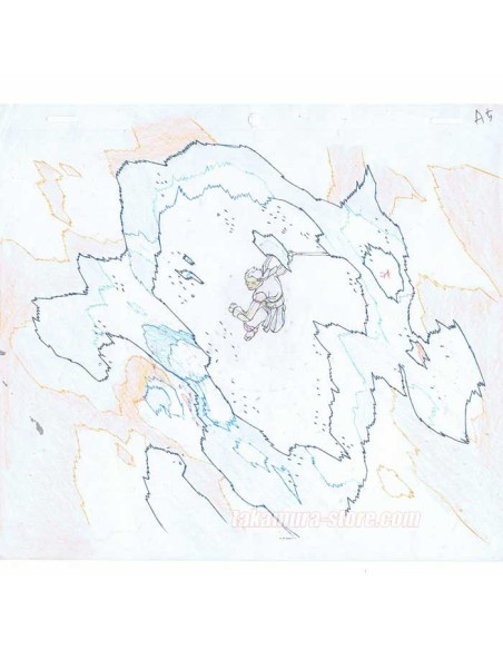 The Hakkenden anime cel