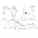 Les Mystérieuses Cités d'Or-Model Sheets perso principaux