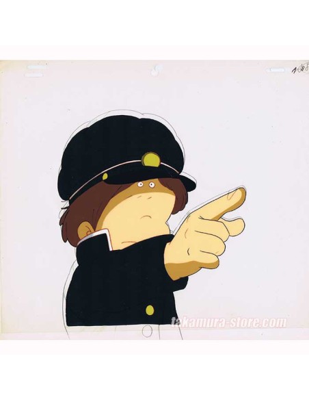 Galaxy Express 999 anime cel