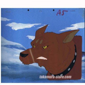 Kiba anime cel V26 lot de 3 anime cels