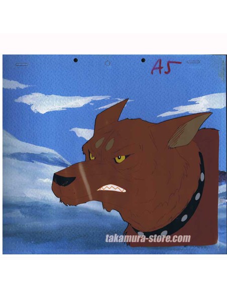 Kiba anime cel V26 set of 3 anime cels