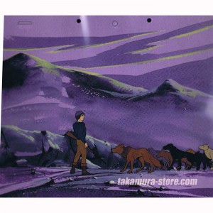 Kiba anime cel V26 set of 3 anime cels