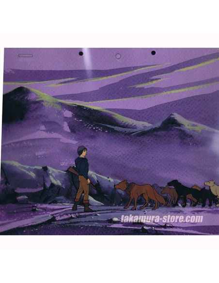 Kiba anime cel V26 lot de 3 anime cels