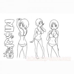 Kill la kill characters Model Sheet 2