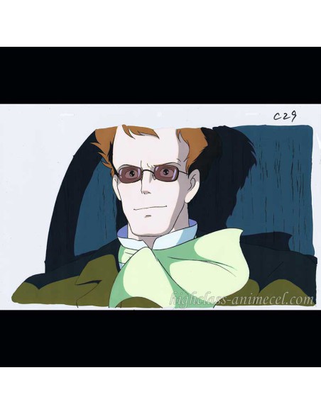 Castle in the sky anime cel R