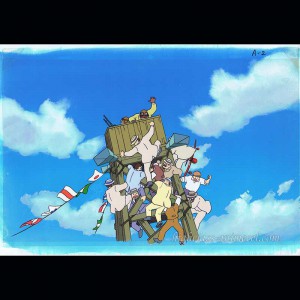 Porco Rosso anime cel R