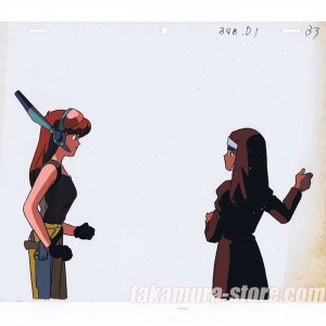 Rhea Gall Force anime cel R431