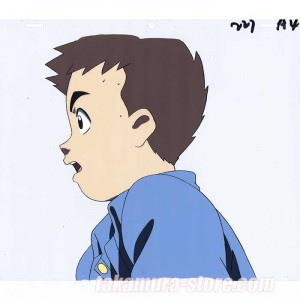 Now Then Here There anime cel R