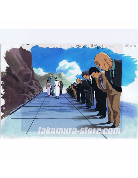Crying Freeman anime cel R
