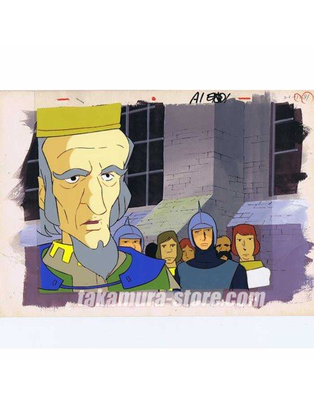 King Arthur and the Knights of the Round Table Anime Cel R