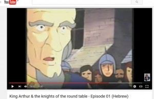 King Arthur and the Knights of the Round Table Anime Cel R