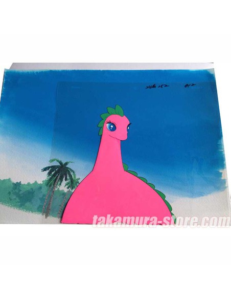 Serendipity the Pink Dragon Anime cel R1160