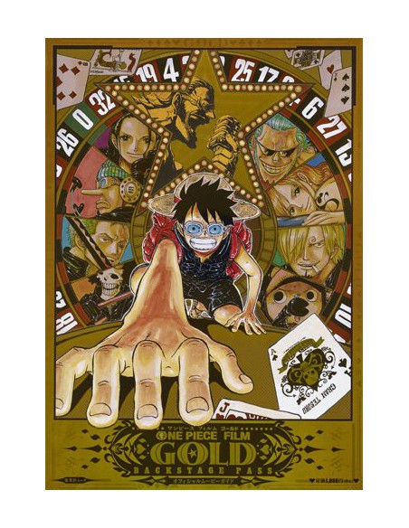 One Piece Film Gold Backstage Pass