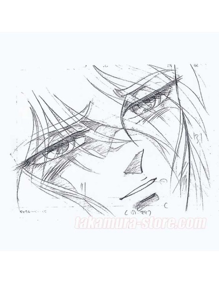 Fuma no Kojirou - Araki Shingo Genga copies