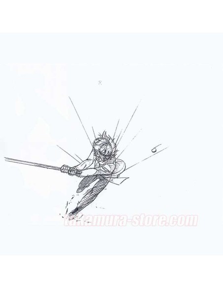 Fuma no Kojirou - Araki Shingo Genga copies