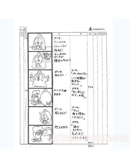 Gugu Ganmo Story Board Episode 18 Part A