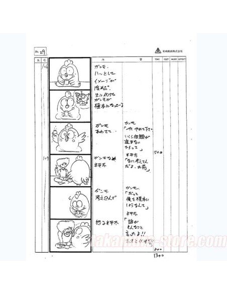 Gugu Ganmo Story Board Episode 18 Part A