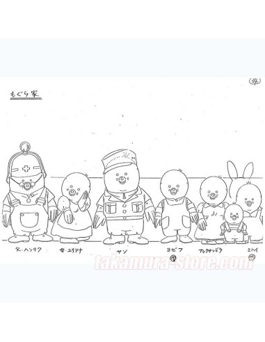 Les petits malins Model Sheets Partie 1