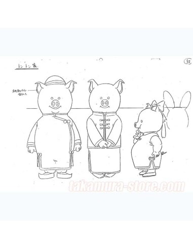 Les petits malins Model Sheets Partie 1