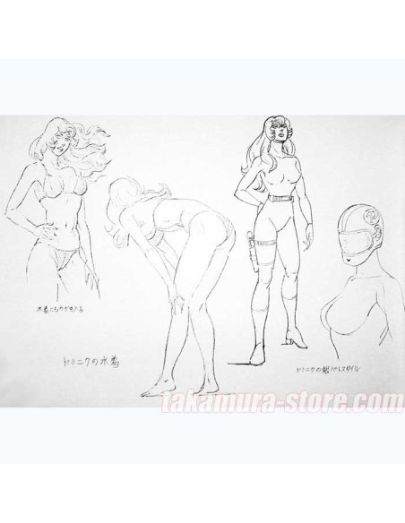 Space Cobra 1981 Model Sheet