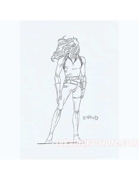 Space Cobra 1981 Model Sheet