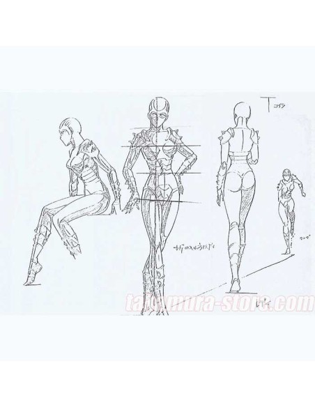 Space Cobra 1981 Model Sheet