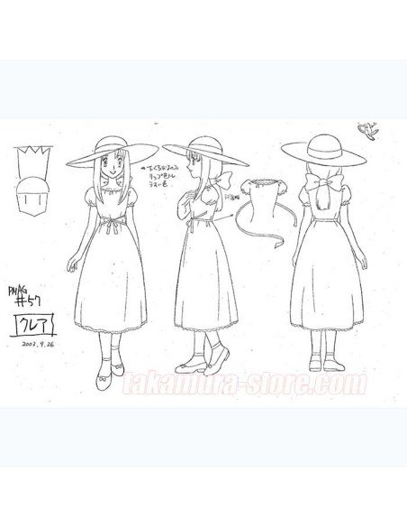 Pokemon TV episode 57 2003 model sheet