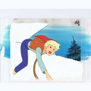 Nils Holgerson anime cel