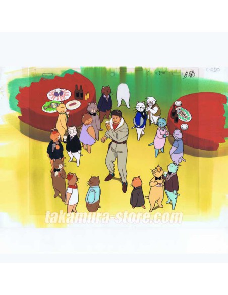 Galactic Pirates Cat's Feast Anime cel