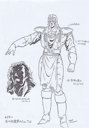 Hokuto No Ken Model Sheet