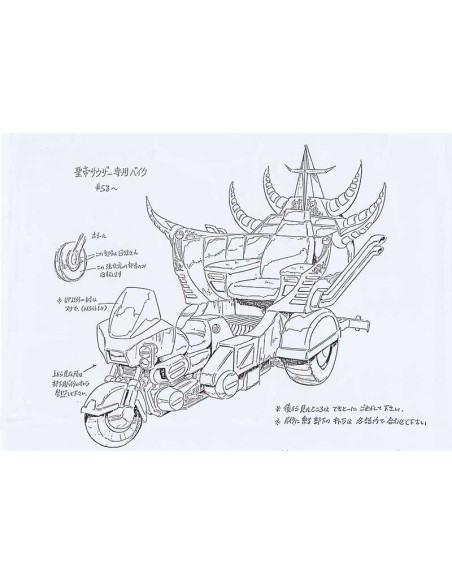 Ken Le Survivant Model Sheet