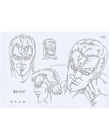 Ken Le Survivant Model Sheet