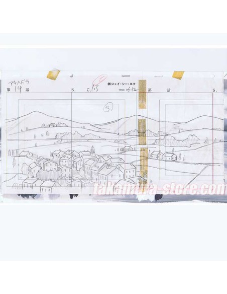 Original Anime Background from Akihabara