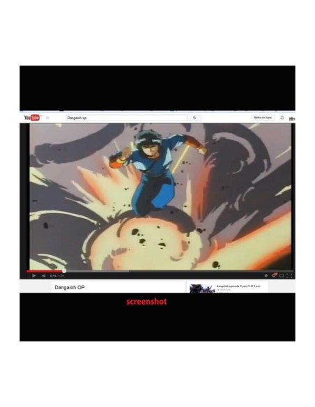 Dangaioh Hyper Combat Unit Opening anime cel