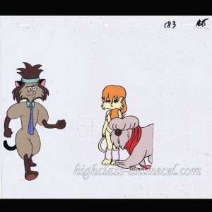 Heathcliff the Catillac Cats anime cel