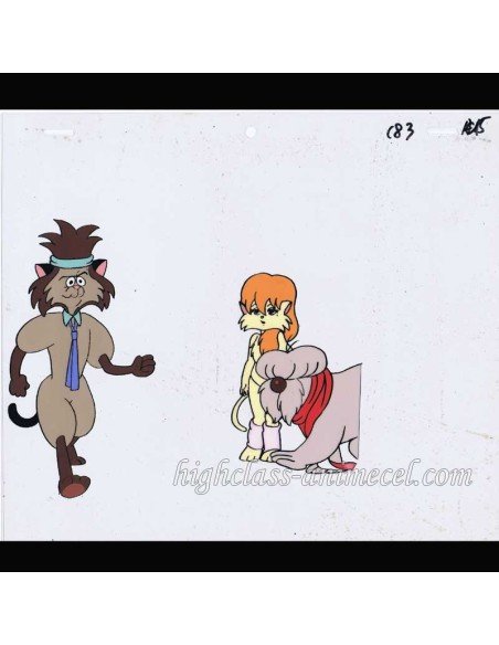 Heathcliff & the Catillac Cats anime cel 