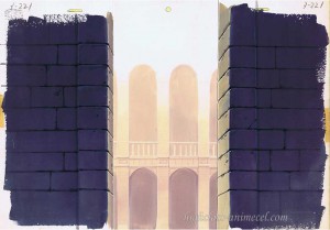 Record of Lodoss War anime cel