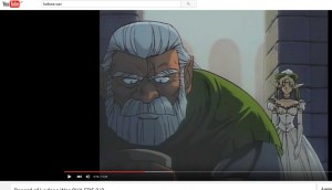 Record of Lodoss War anime cel