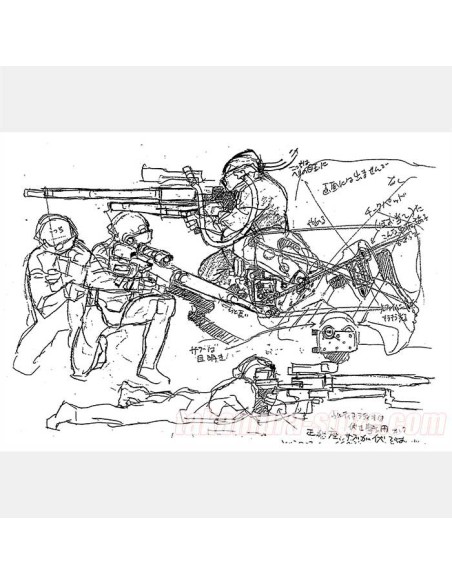 Ghost in the shell Model Sheets