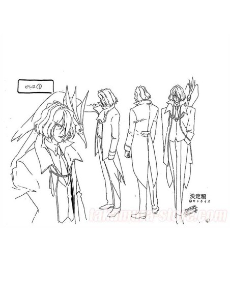 Cowboy Bebop model sheets