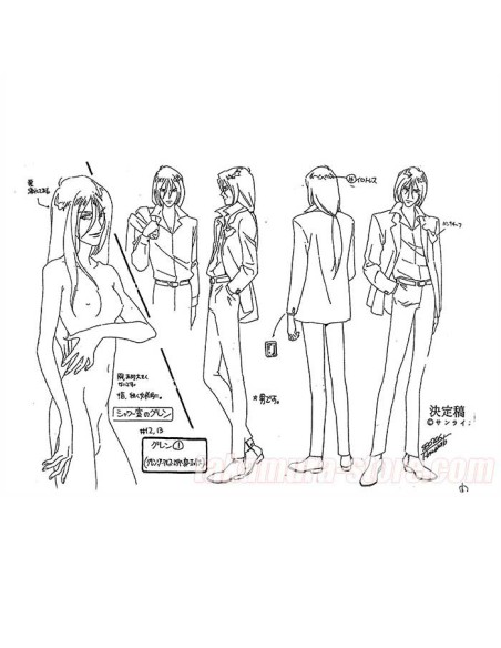 Cowboy Bebop model sheets