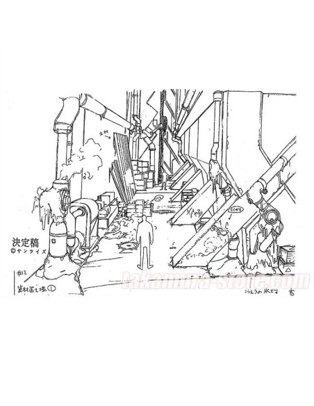 Cowboy Bebop model sheets