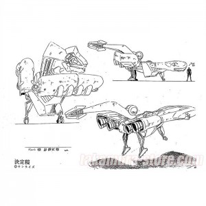 Cowboy Bebop model sheets