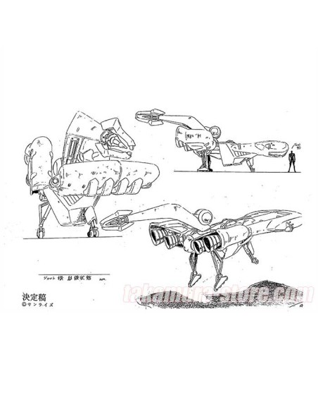 Cowboy Bebop model sheets