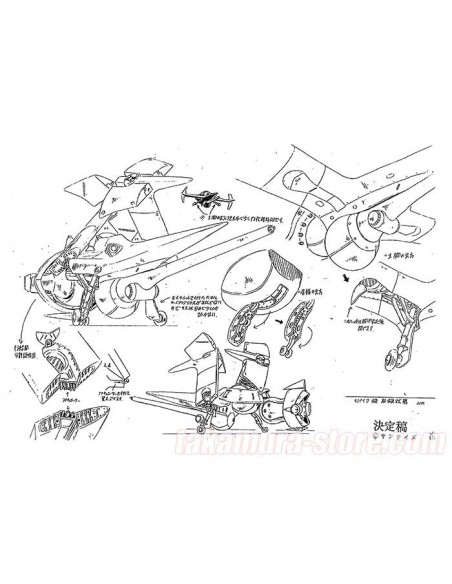 Cowboy Bebop model sheets