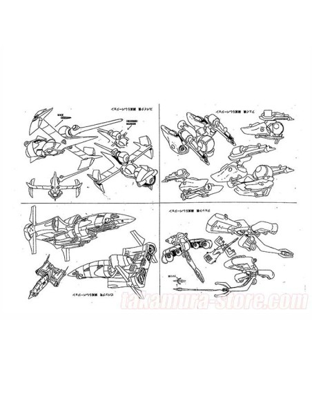 Cowboy Bebop model sheets