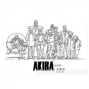 Akira Model Sheet